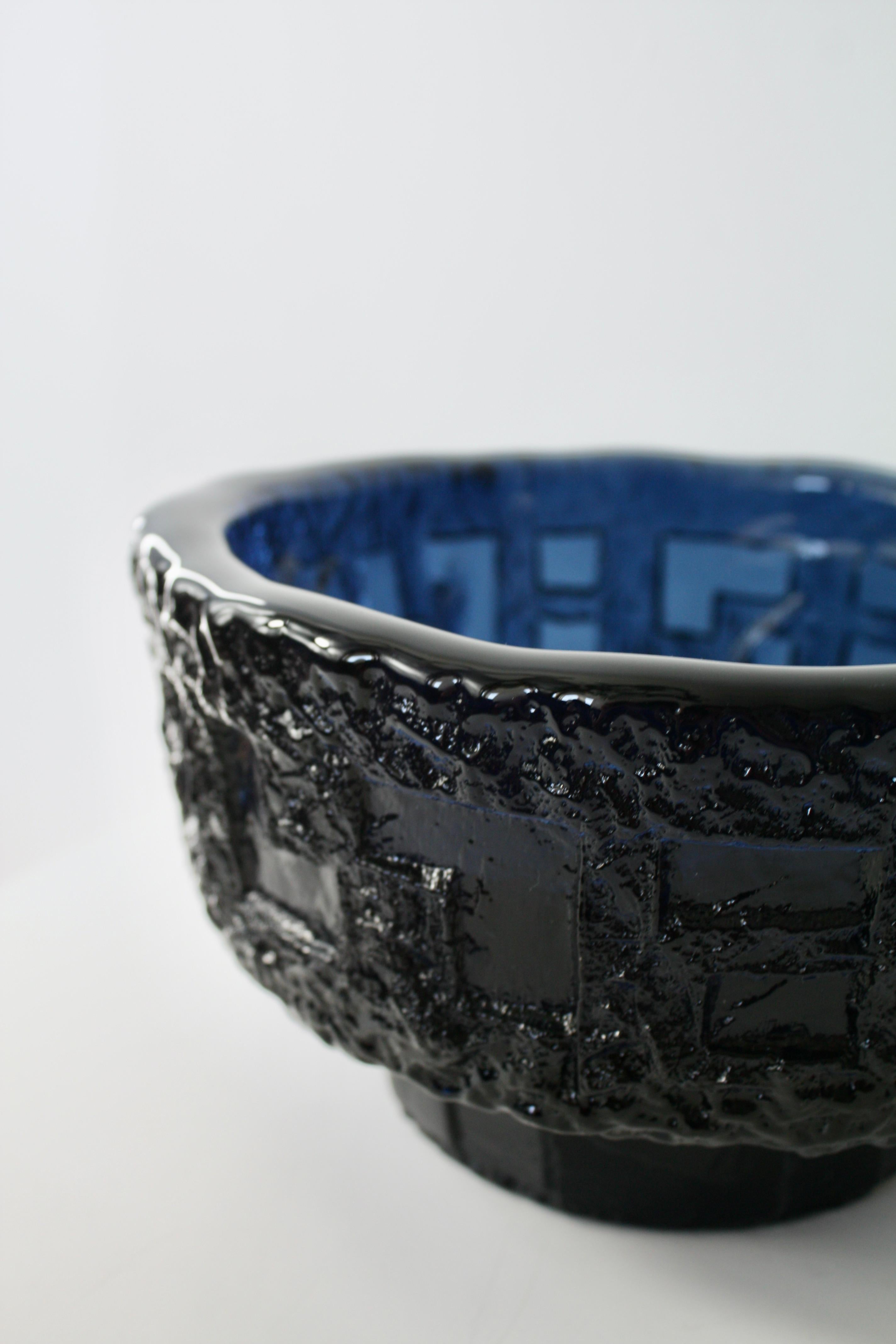 Svedese Göte Augustsson per Ruda Glasbruk, Svezia - Ciotola e piatto, Serie 