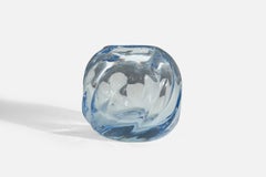 Göte Augustsson, Vase, Glass, Ruda Glasbruk, Sweden, c. 1940s