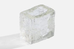 Göte Augustsson, Vase, Glass, Sweden, 1960s