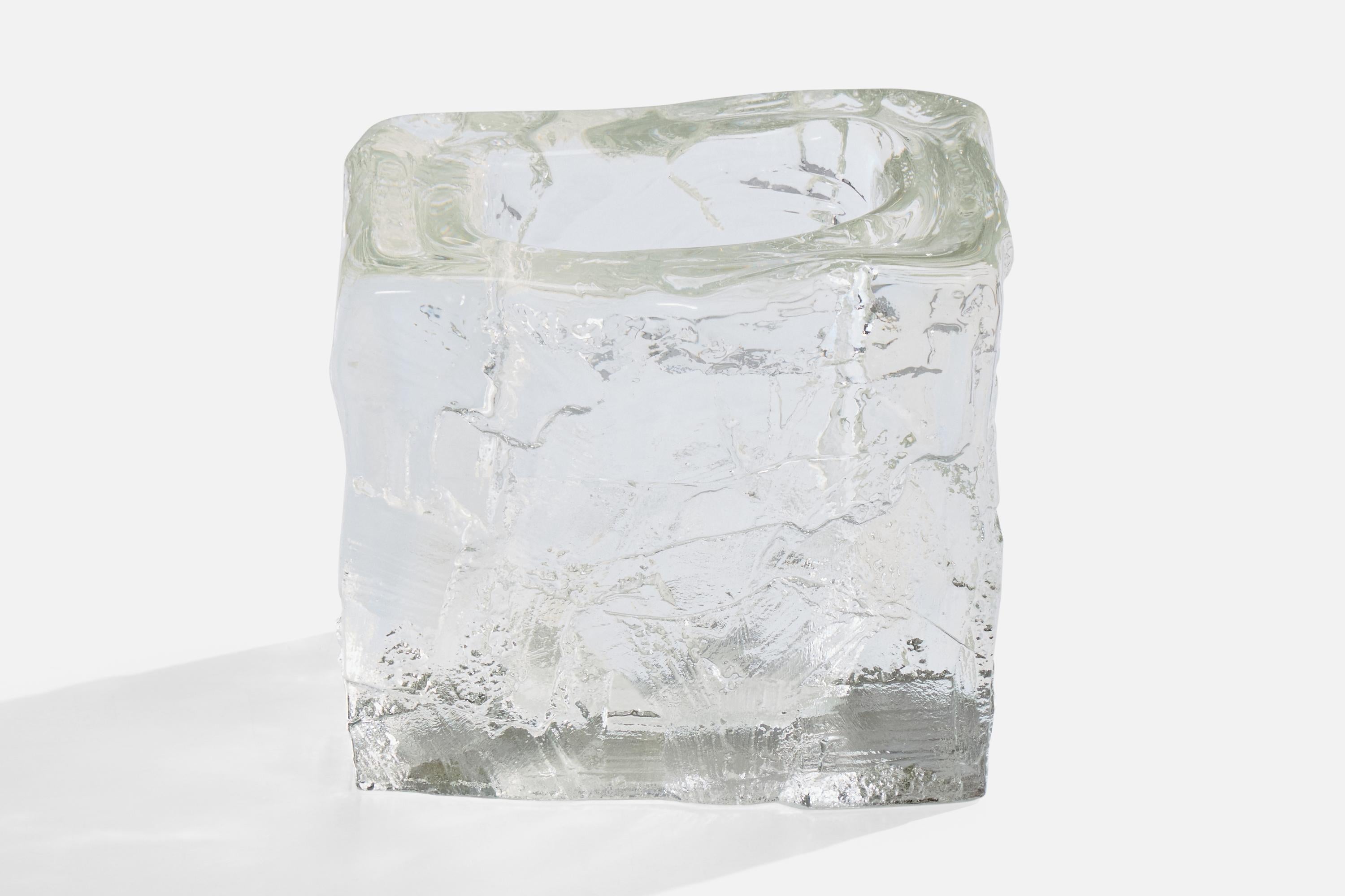Mid-Century moderno Göte Augustsson, Vaso, Vetro, Svezia, anni '60 in vendita