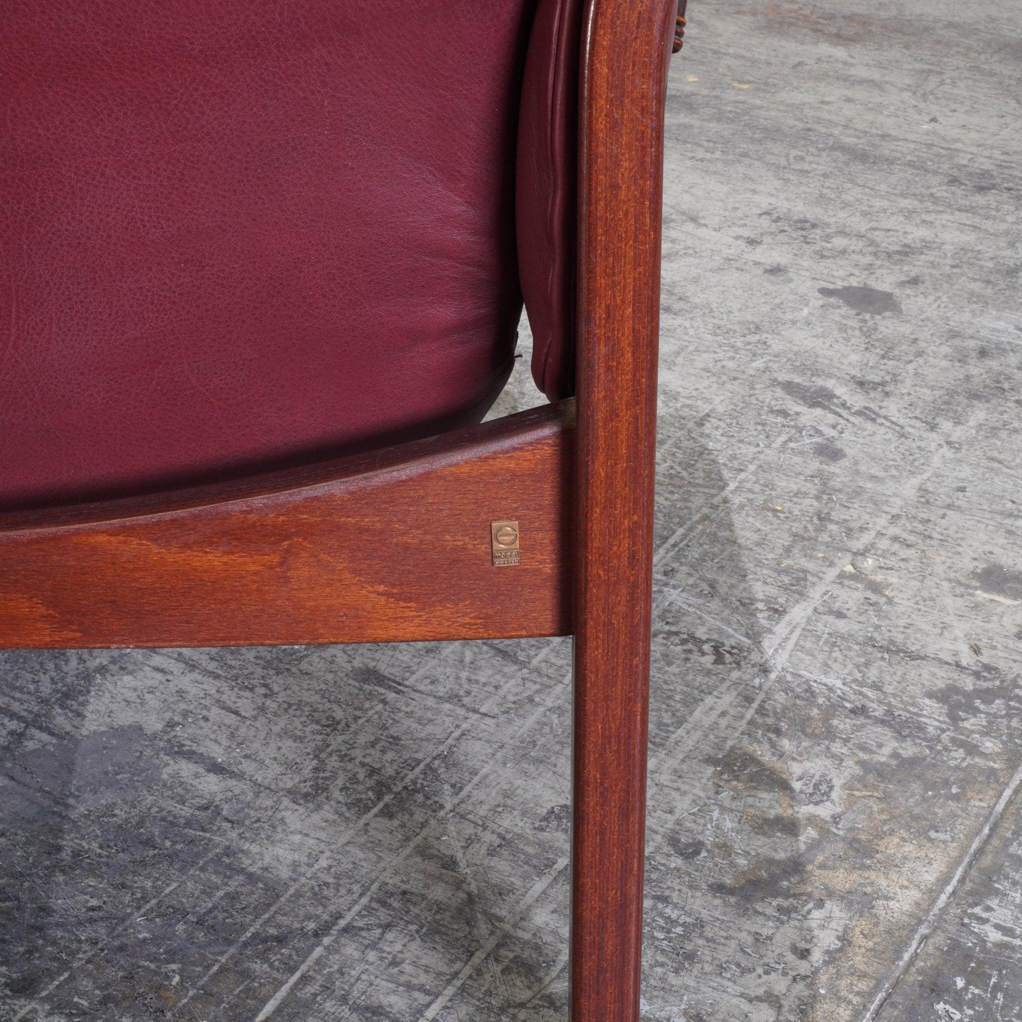 Göte Möbler G Design Reclining Chair & Footstool 1