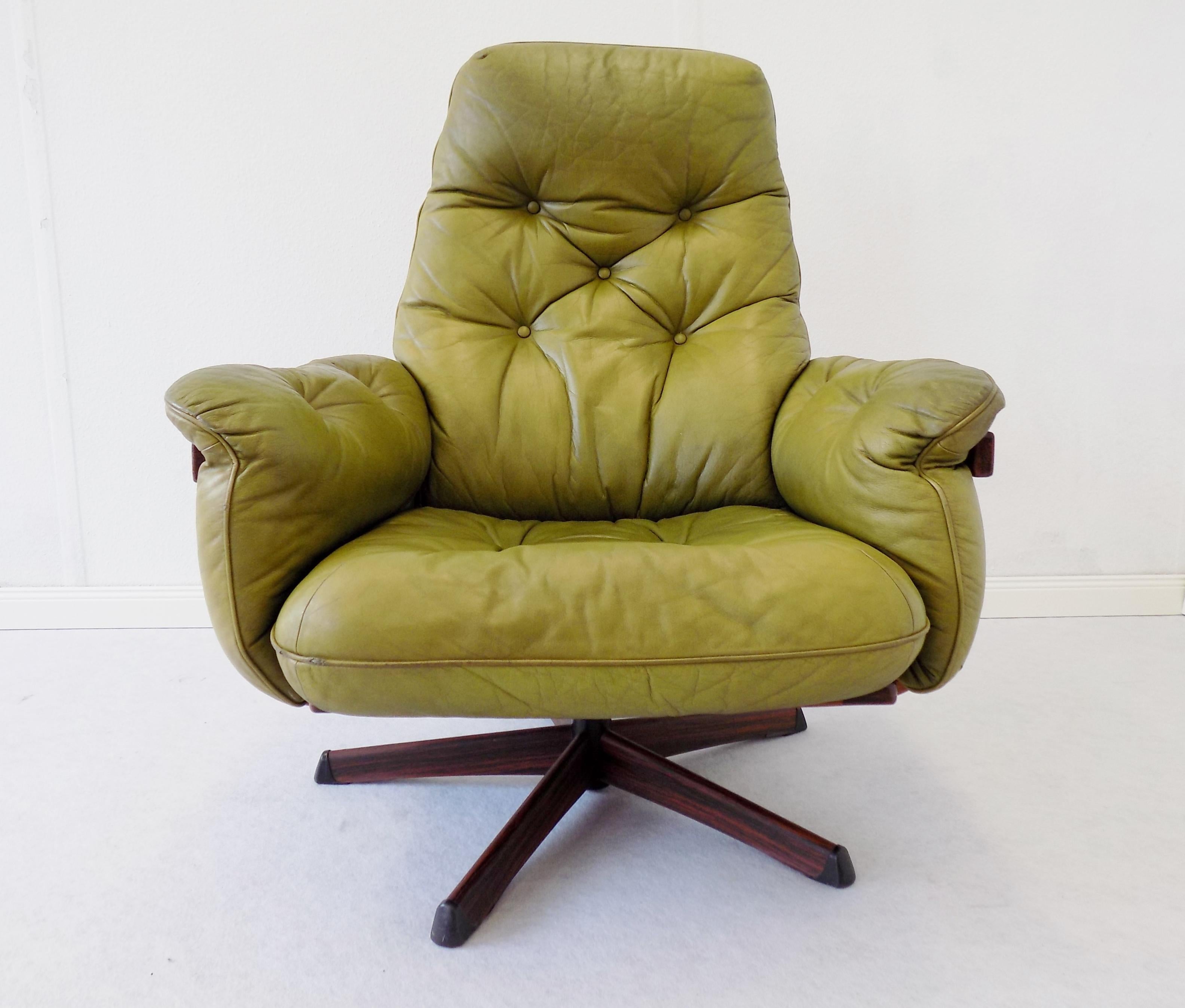 Leather Göte Mobler Lounge Chair