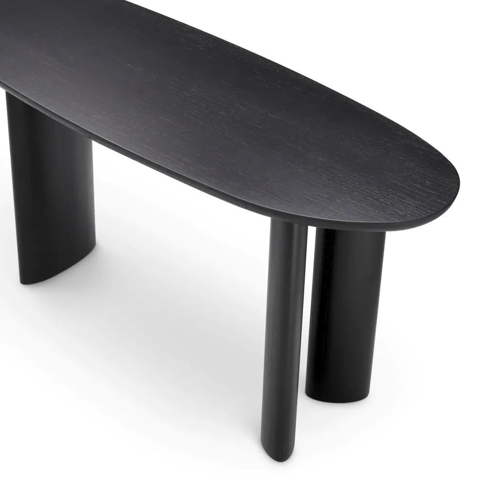 Gotham Black Console Table In New Condition For Sale In Paris, FR
