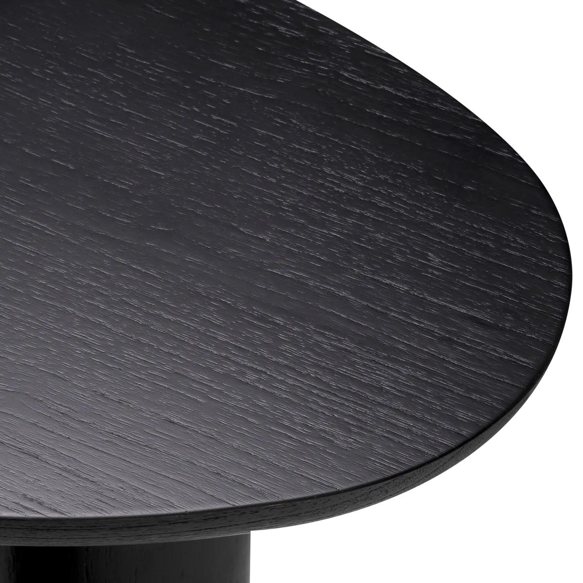 Contemporary Gotham Black Console Table For Sale