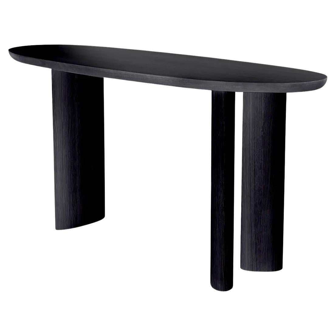 Gotham Schwarzer Konsolentisch