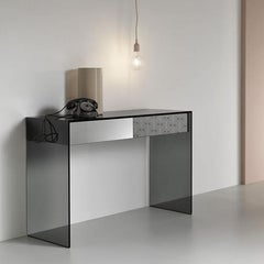 Gotham Black Console Table, Designed by Leonardi & Marinelli, Made in Italy