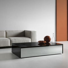 Gotham Black Coffee Table, Designed by Leonardi & Marinelli, Made in Italy