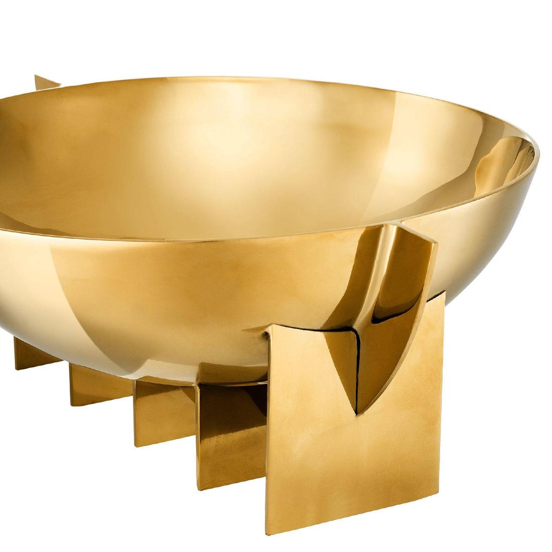 Gilt Gotham Gold Bowl For Sale