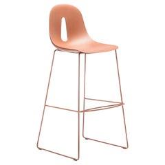 Gotham Sl-Sg-80 Terracotta Bar Stool By Dario Delpin