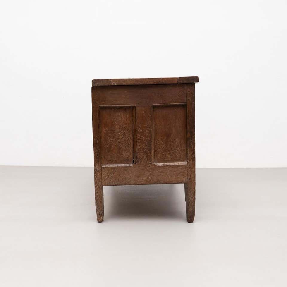 Arqueta Gótica de Madera del Siglo XVI en venta 6