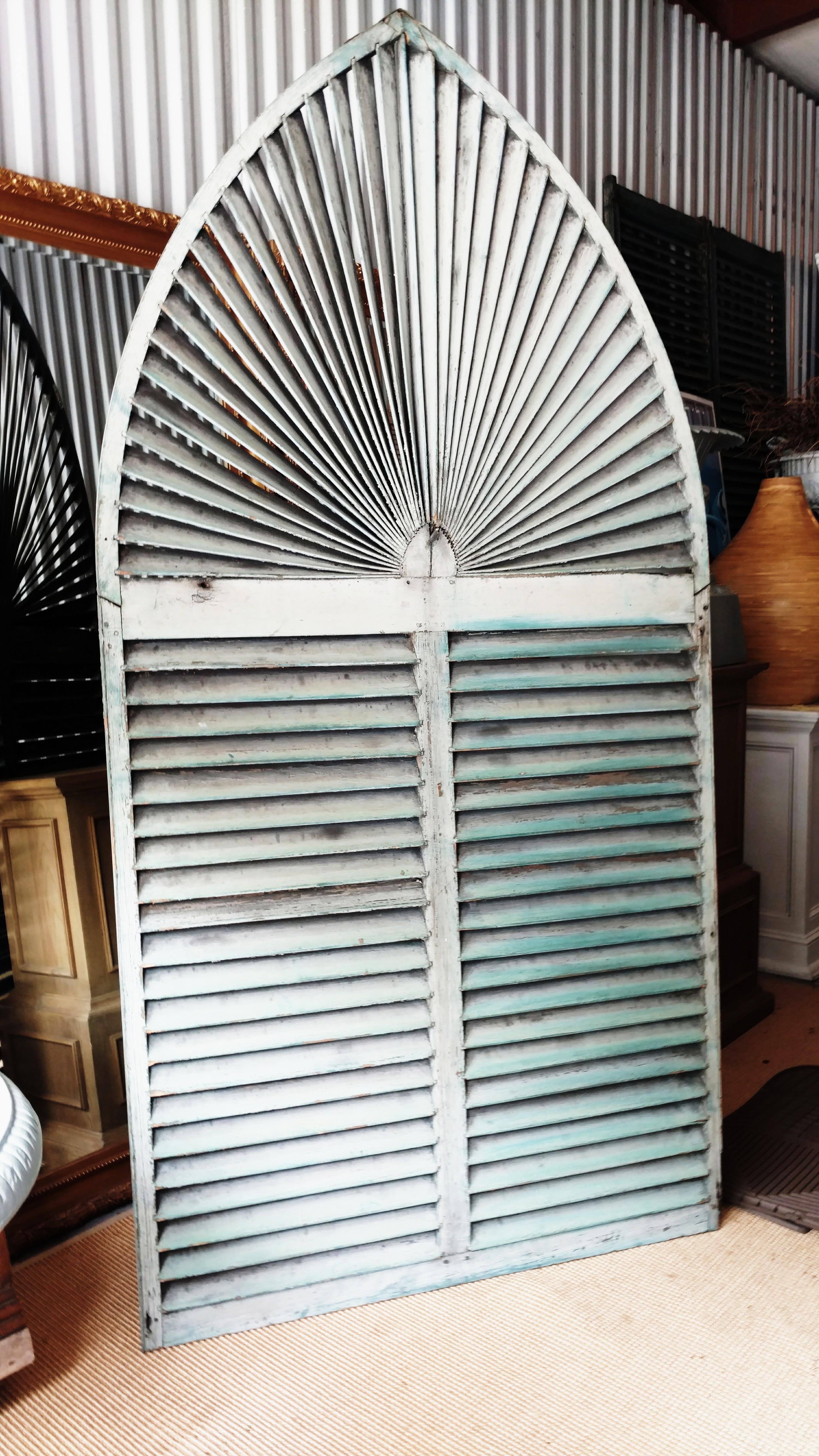 Gothic Arch Window Shutter For Sale 3