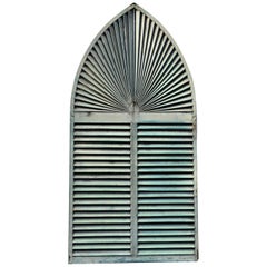 Used Gothic Arch Window Shutter