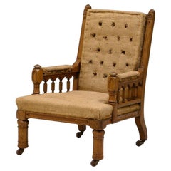 Antique Gothic Armchair