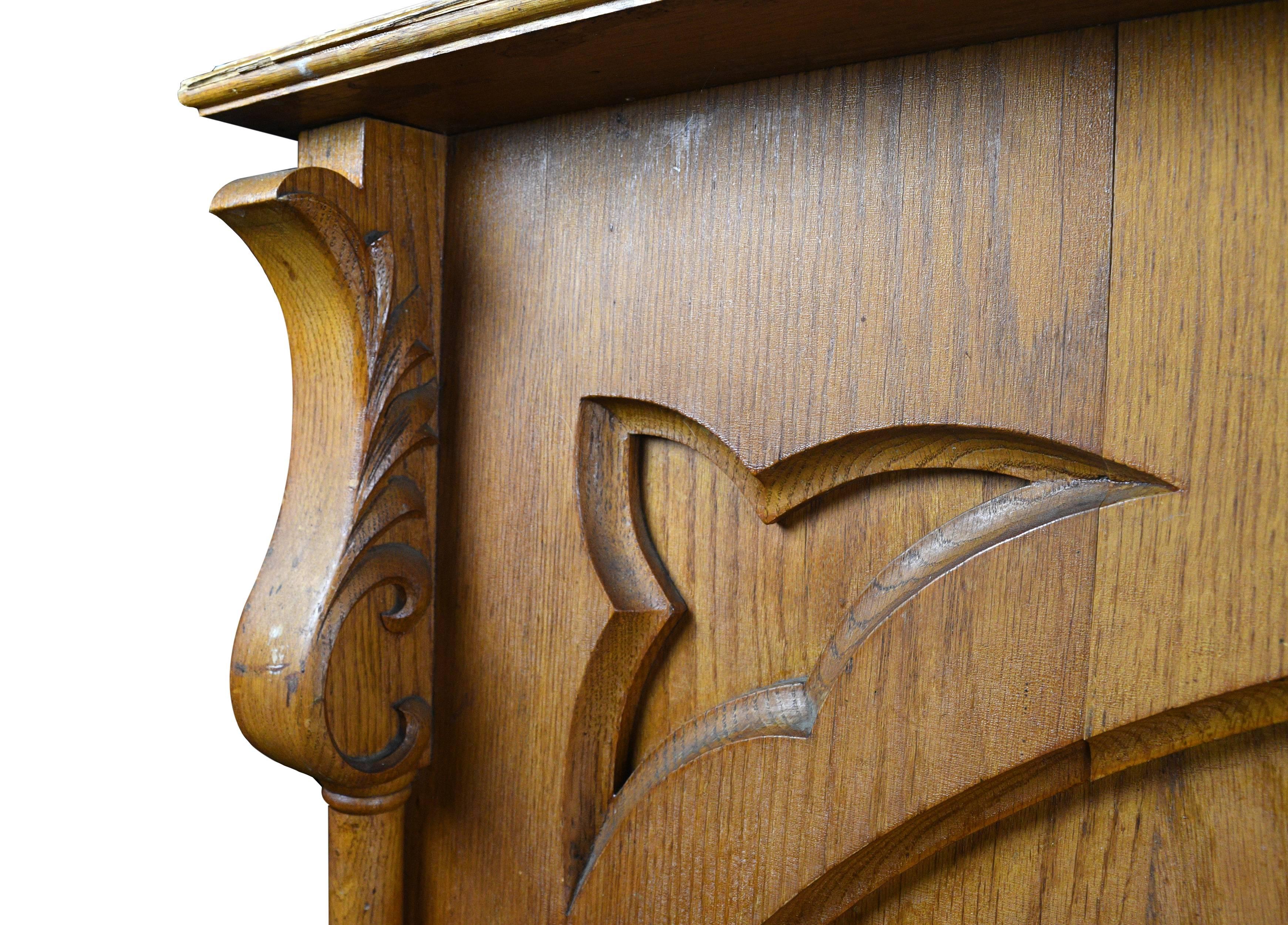 Gothic Carved Oak Lectern 1