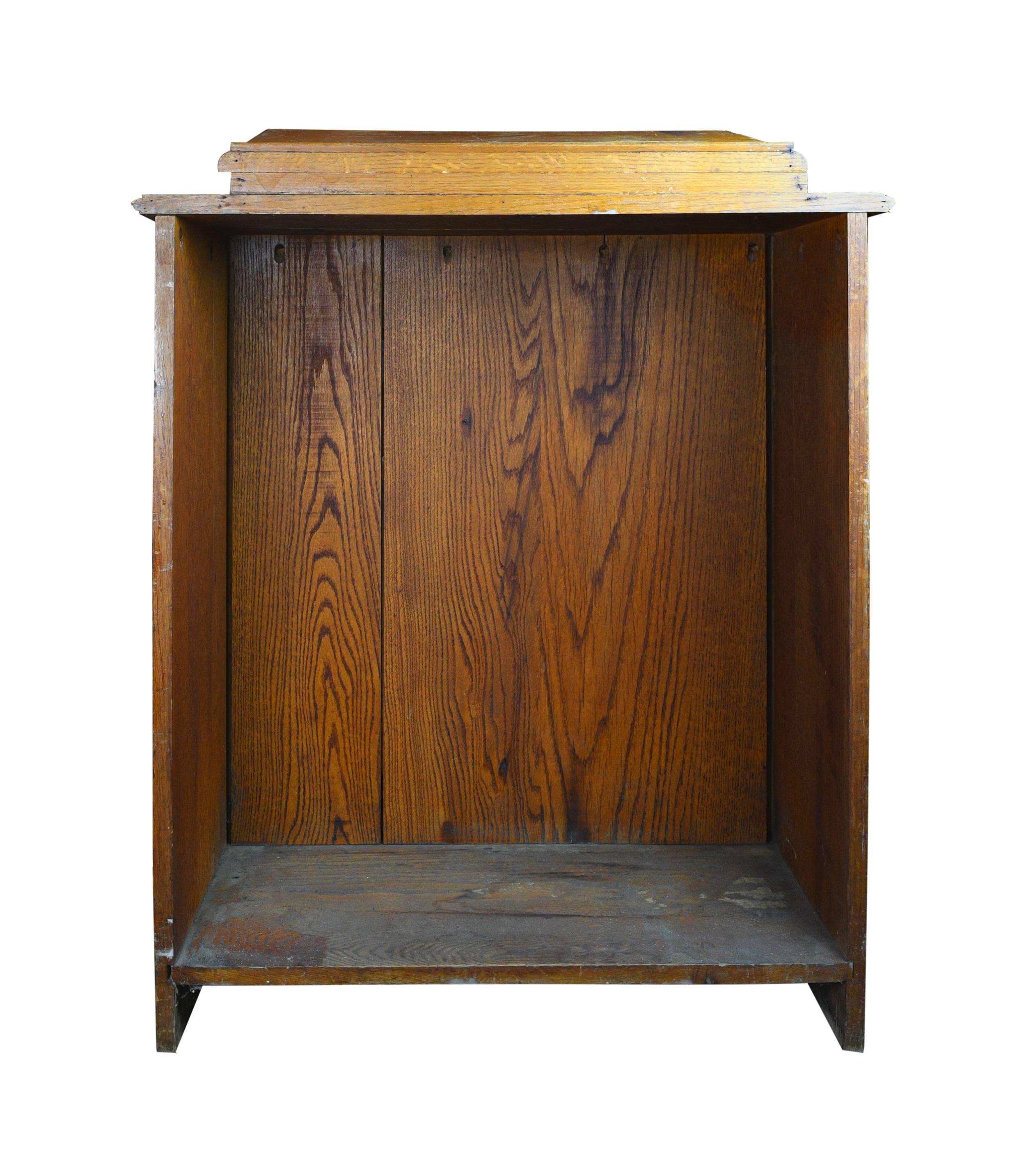 Gothic Carved Oak Lectern 2