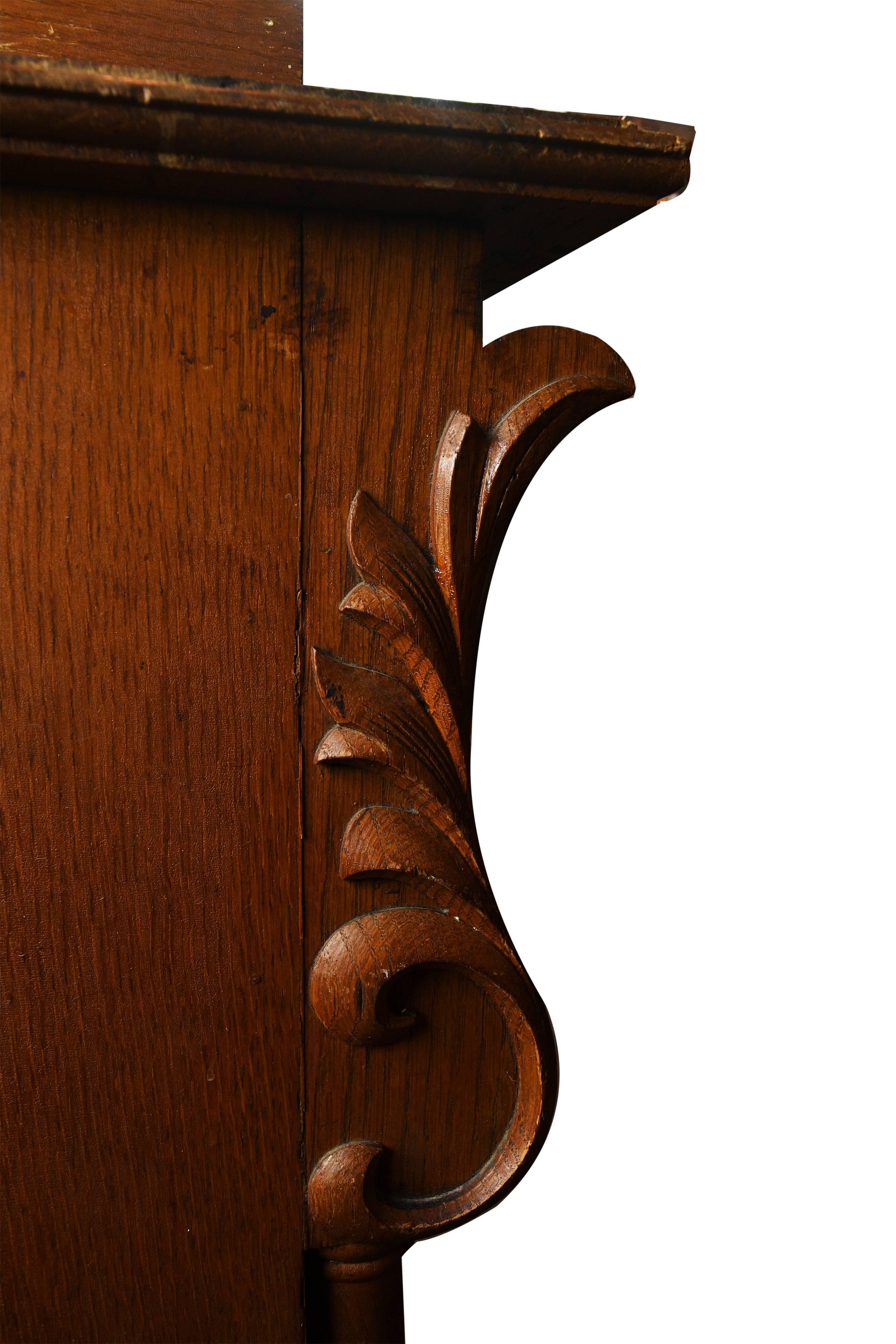 Gothic Carved Oak Lectern 3