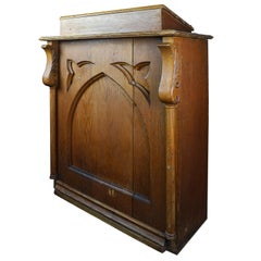 Gothic Carved Oak Lectern