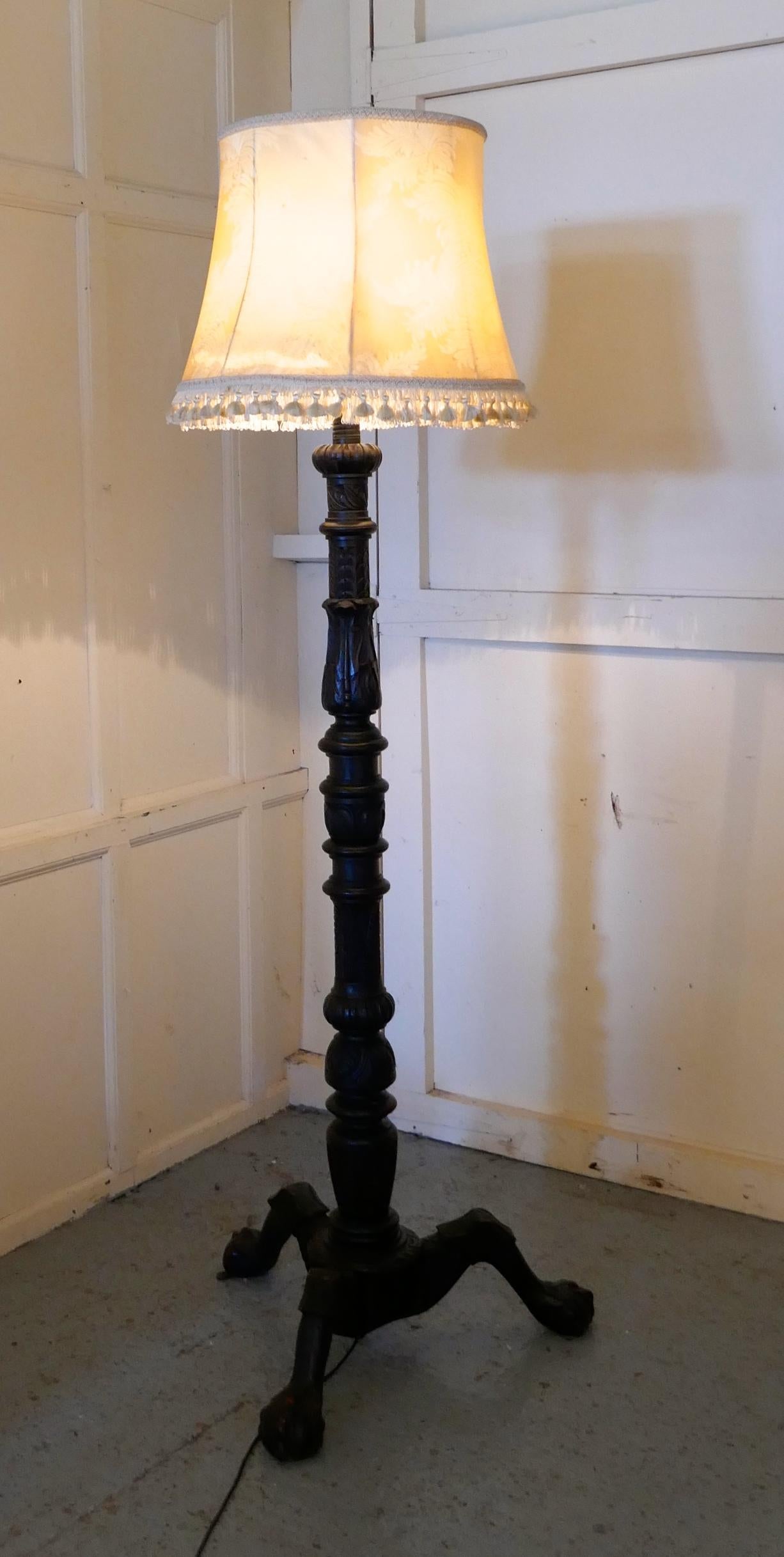 victorian gothic floor lamp