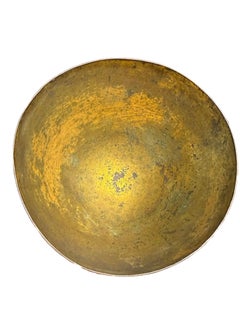 Gothic chalice in copper and gilded copper - Italy- 15th century