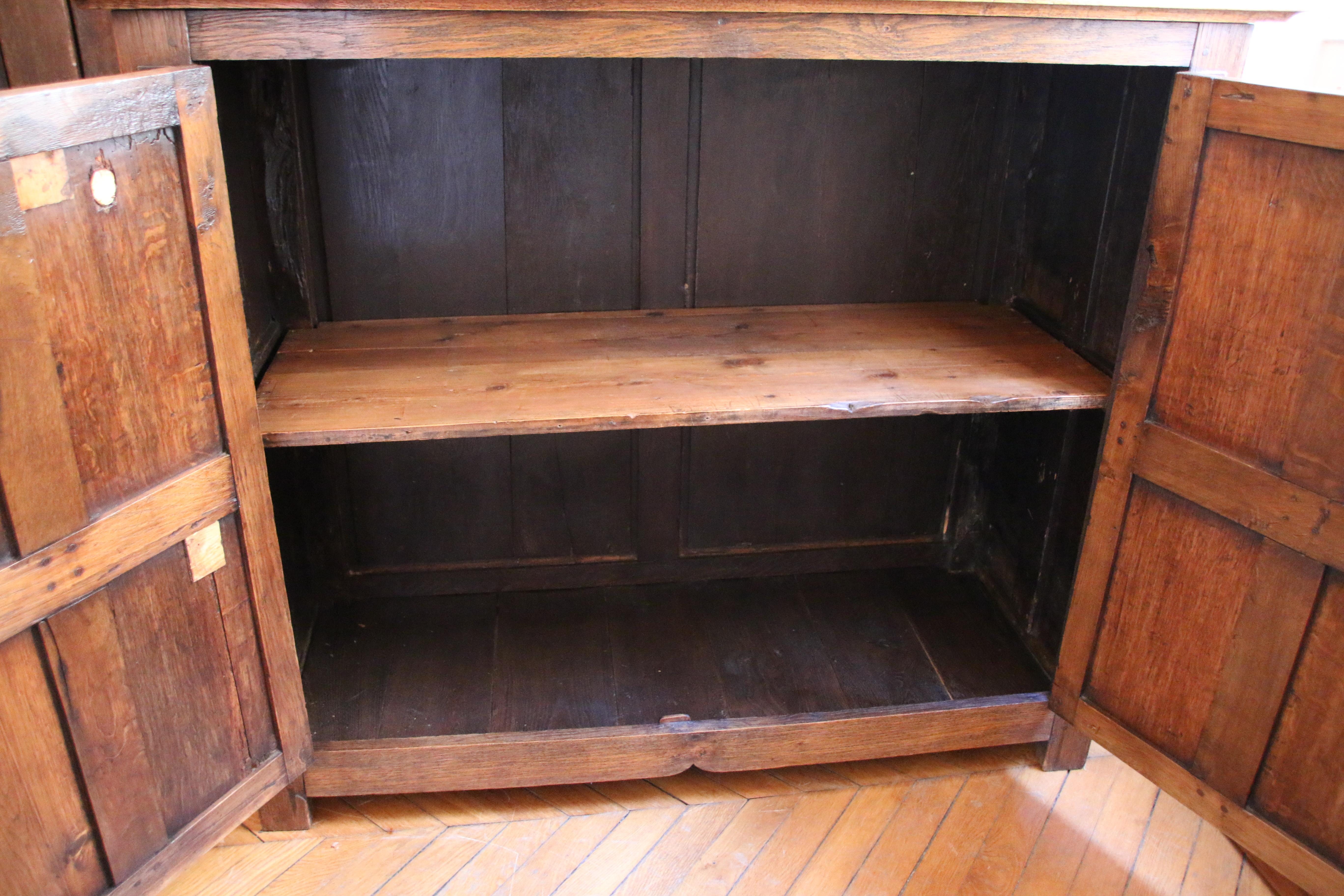 Dutch Gothic Cupboard from Flanders or Northern France