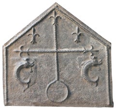 Gothic Fireback, France, 15th/16th Century