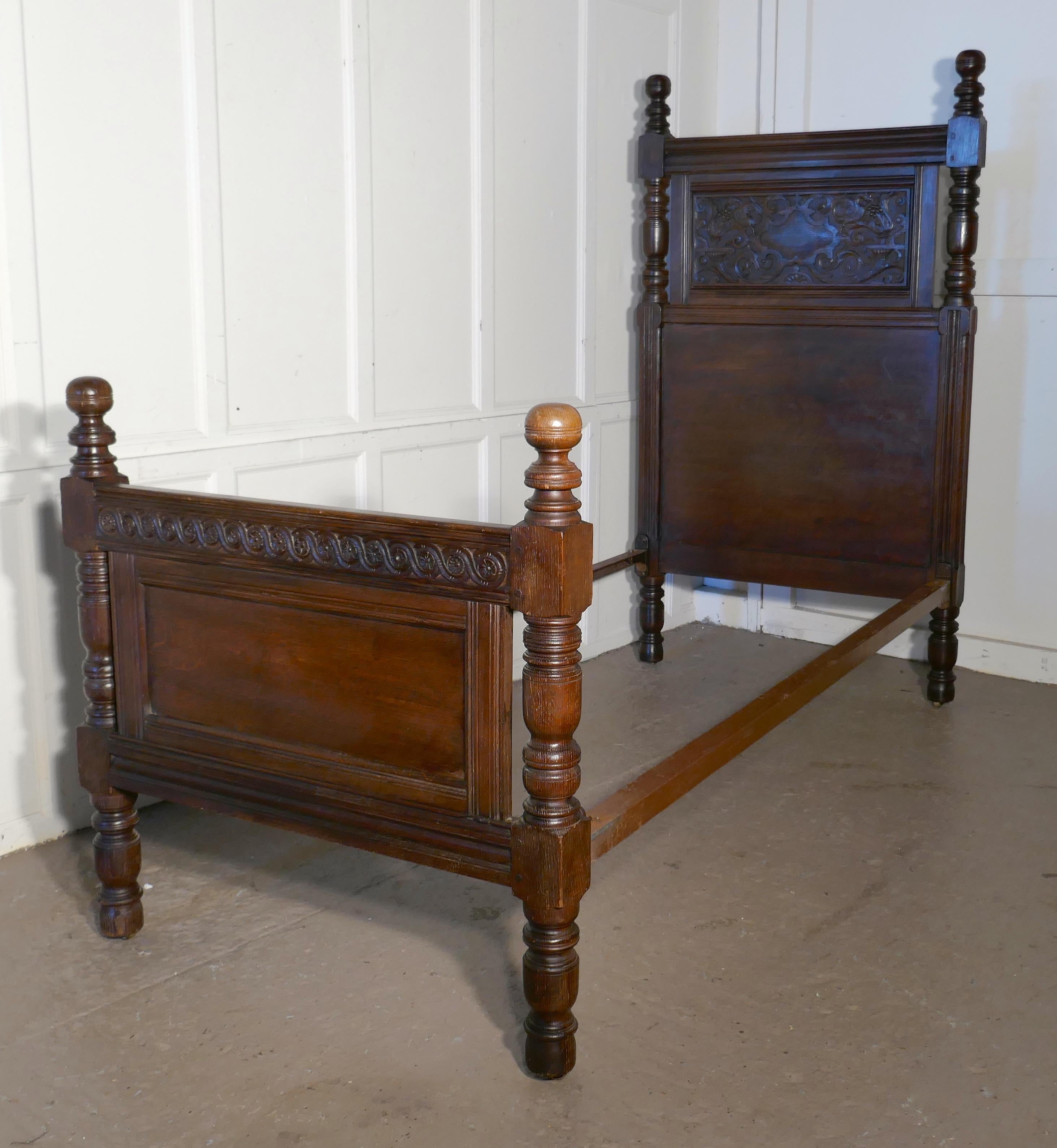 gothic single bed
