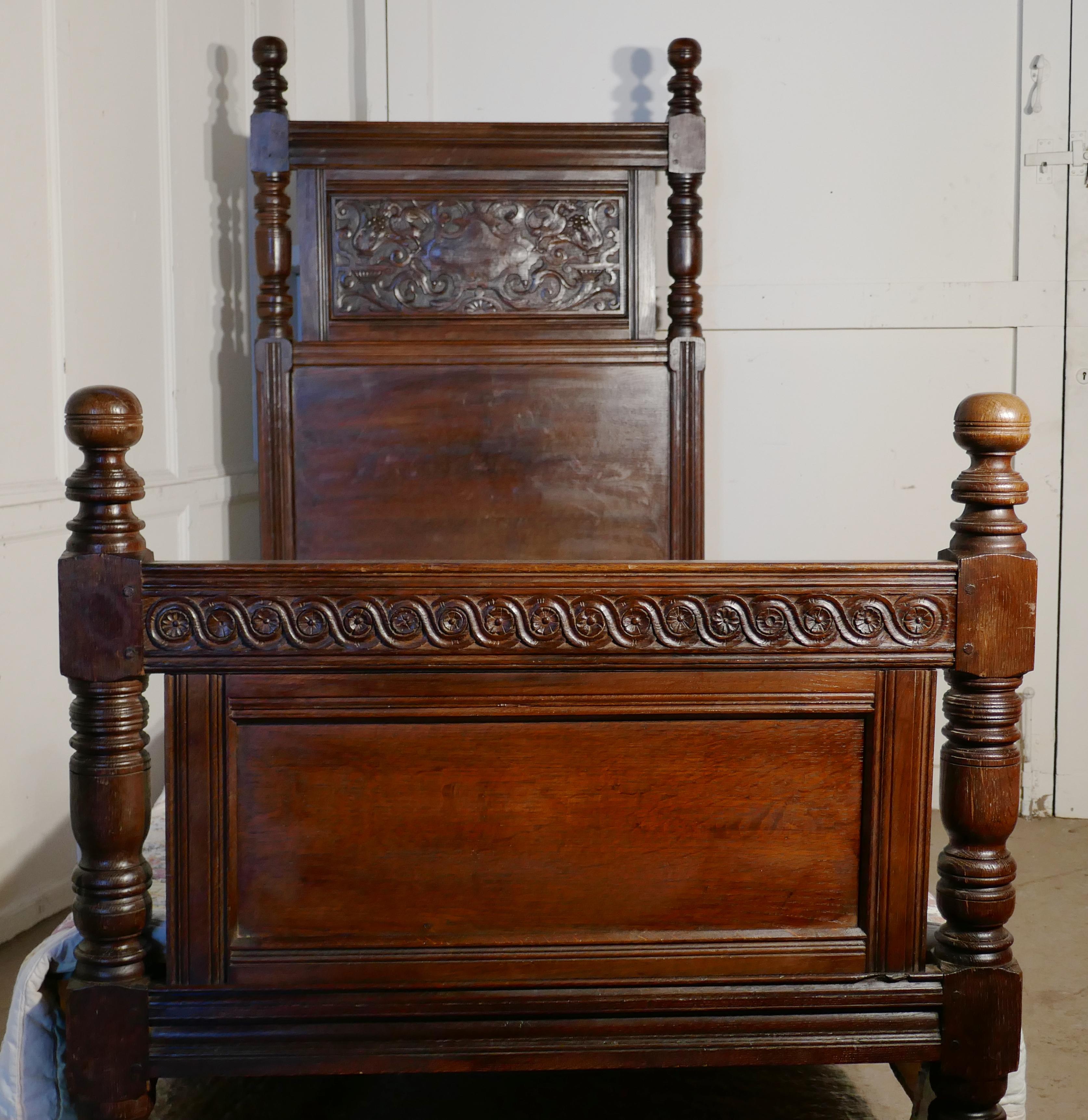 victorian gothic bed frame