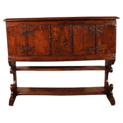 Antique Gothic Influence Credenza - 16th Century