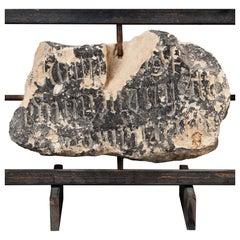 Gothic inscription - France, 15th century