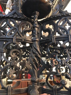 Gothic Iron Chandelier