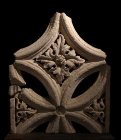 Gothic Limestone Balustrade