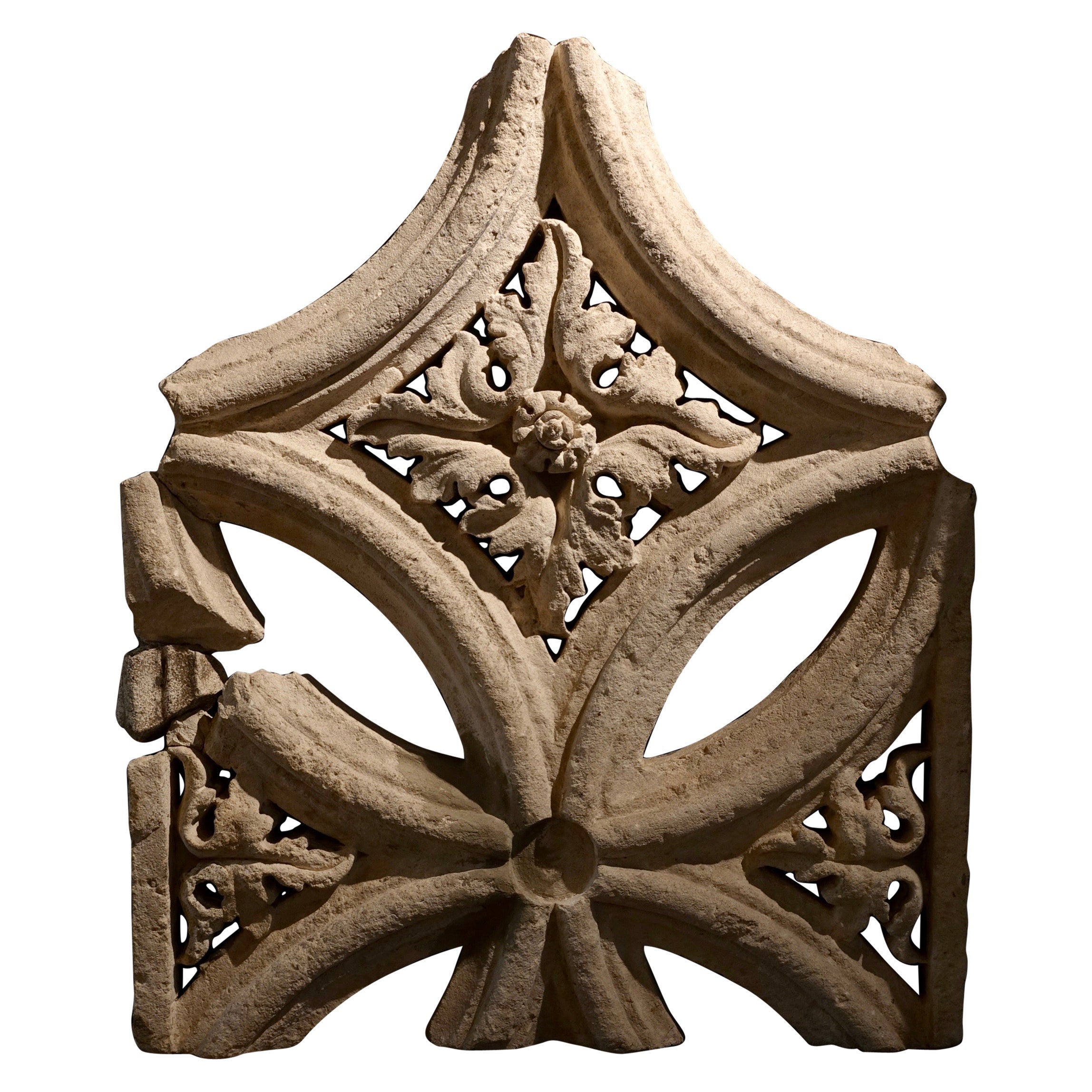 Gothic Limestone Balustrade