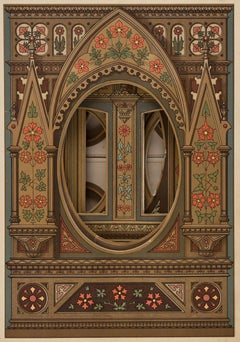 Gothic Ornamented Leather Bound Album for Photographs