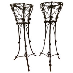 Gothic Oversized Garden Planters - a pair