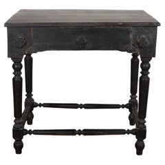Gothic Painted Lamp Table