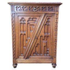 Gothic - Renaissance Style Sideboard Restored