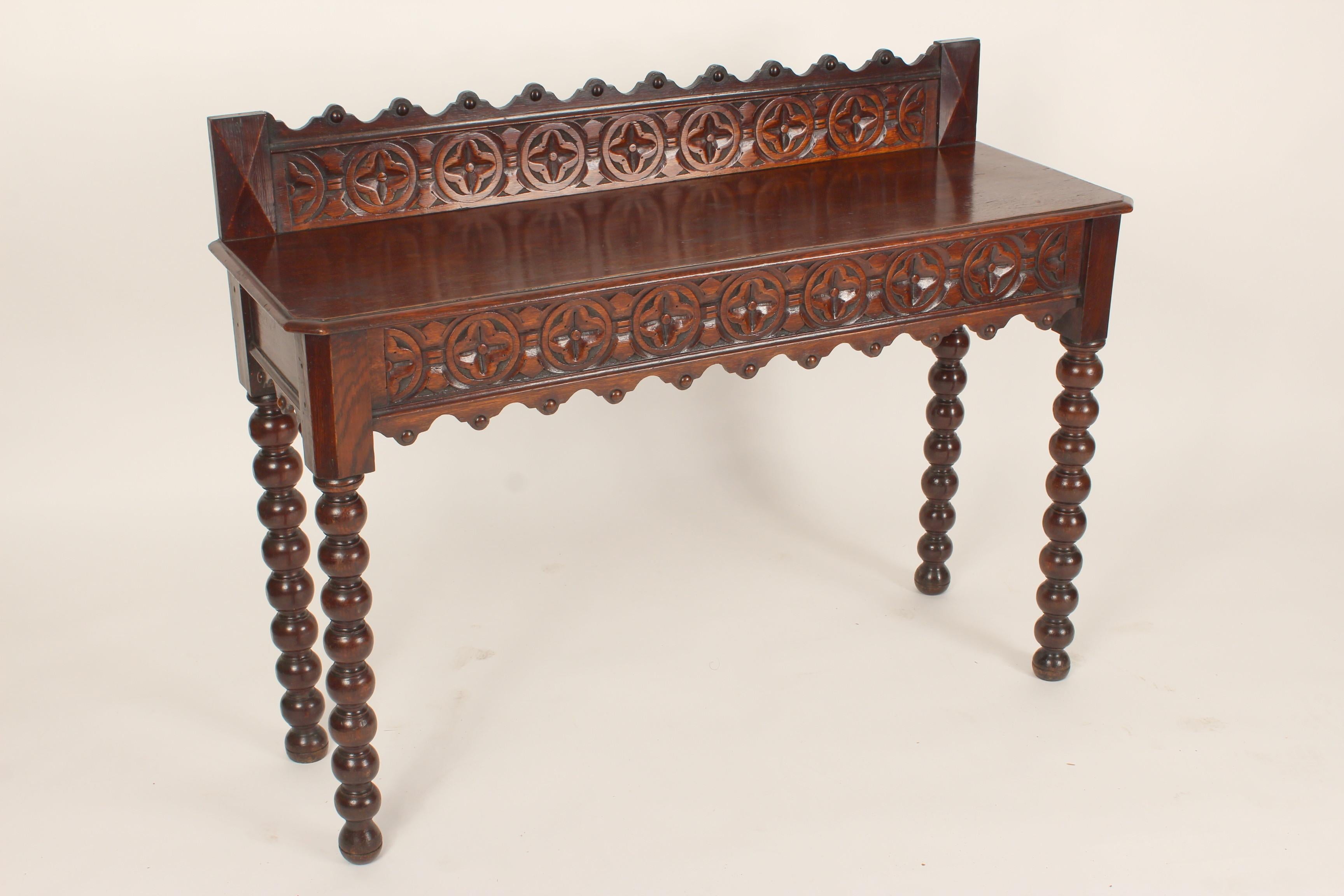 Unknown Gothic Revival Console Table
