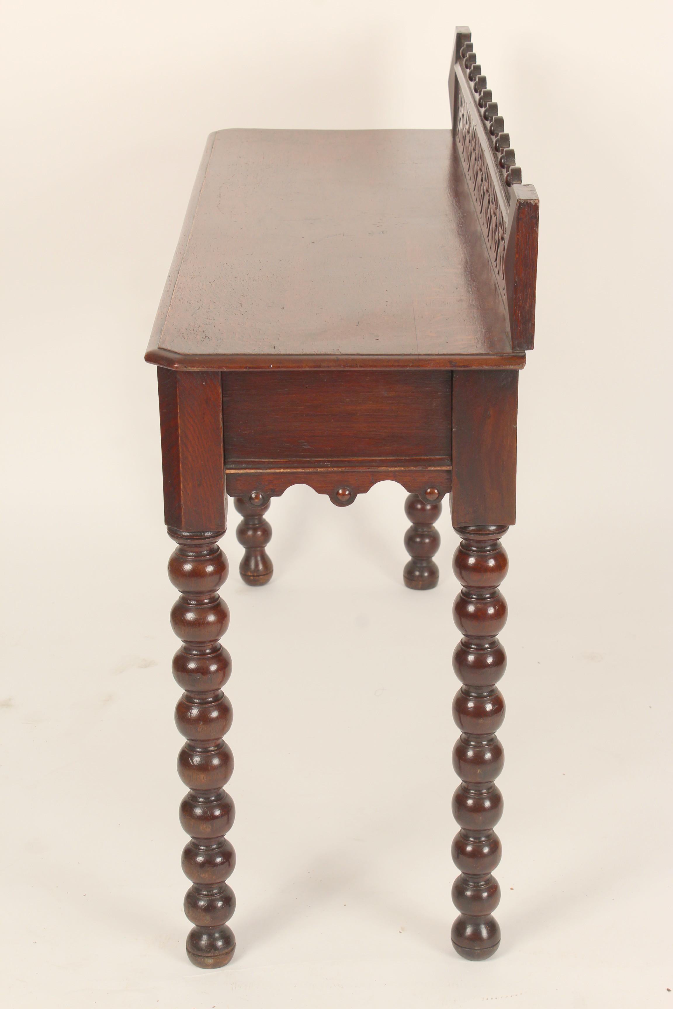 Gothic Revival Console Table In Good Condition In Laguna Beach, CA