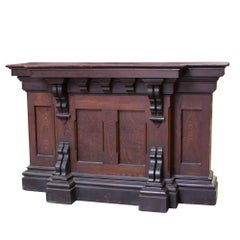 Antique Gothic Revival Counter