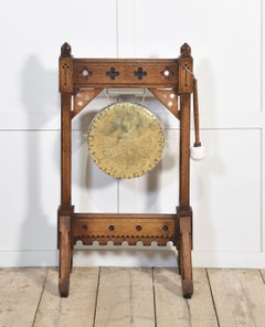 Gothic revival dinner gong