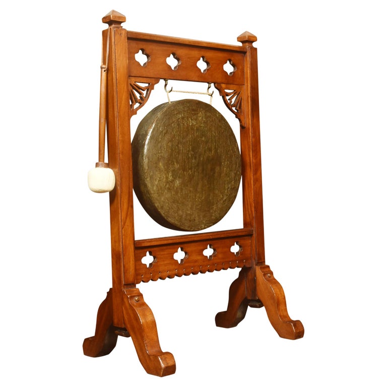 Gothic Revival Dinner Gong For Sale at 1stDibs