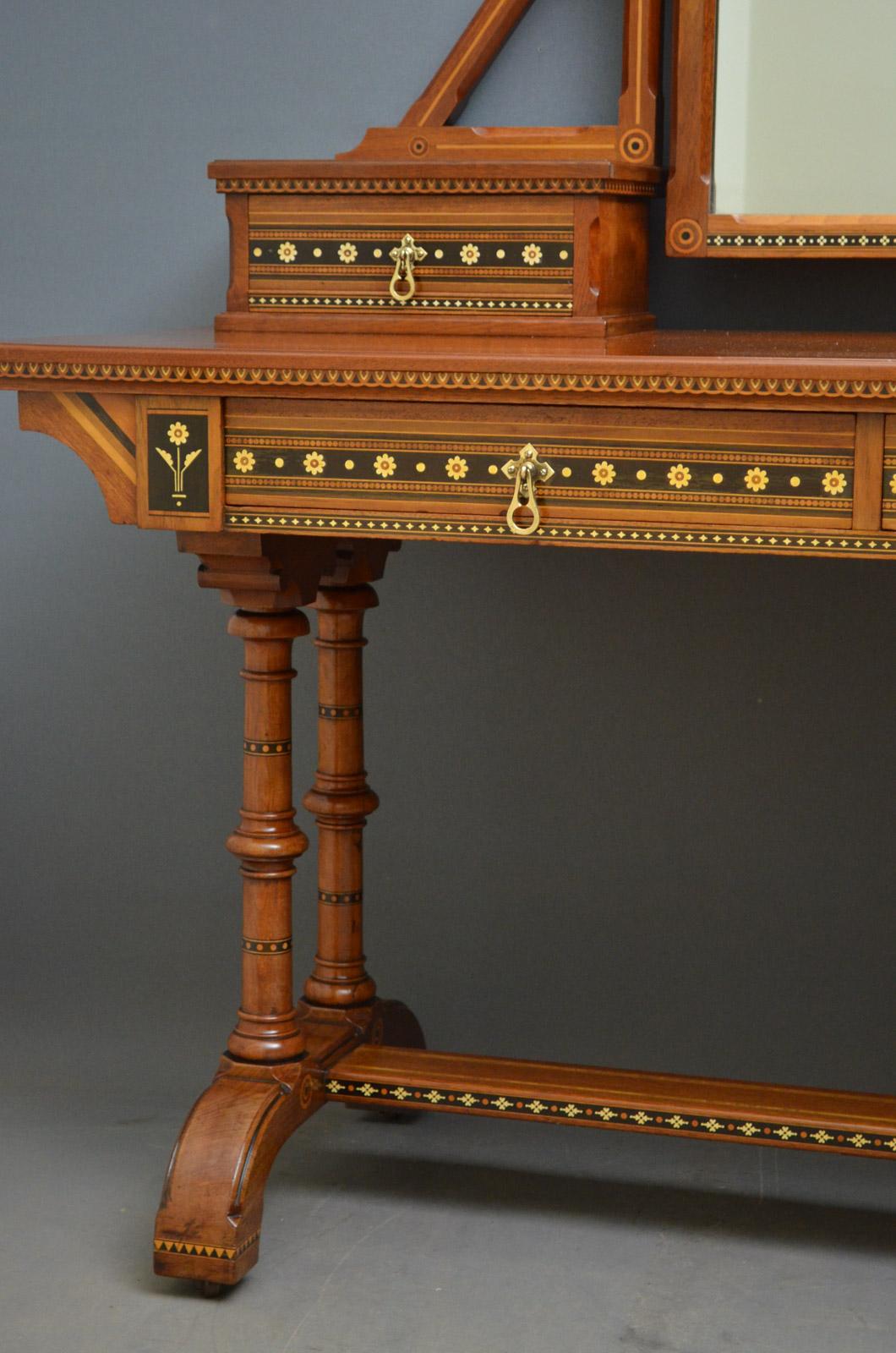 Gothic Revival Dressing Table 6