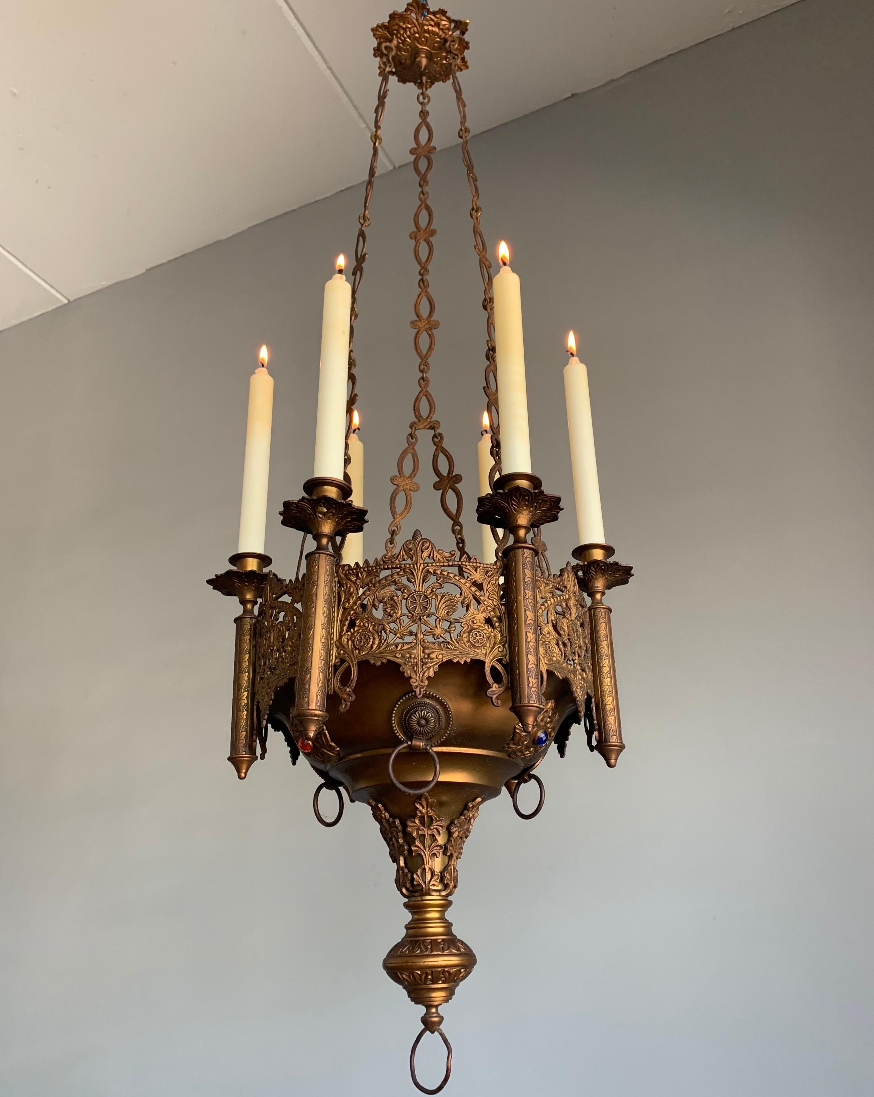 gothic church chandelier
