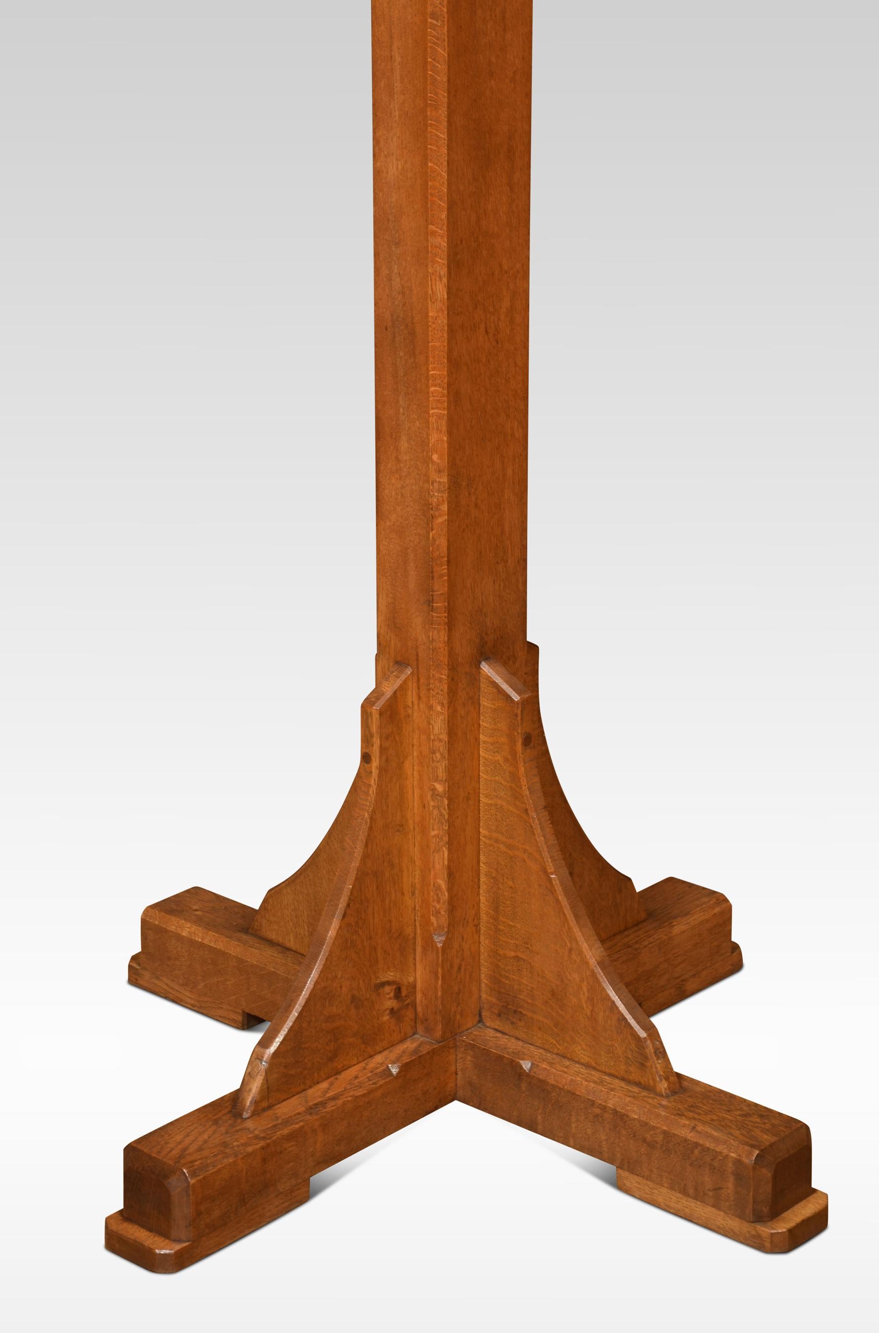 British Gothic revival oak Lectern For Sale