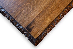 Tavolino gotico revival in Oak