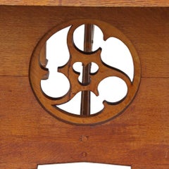 Mesa de roble del Renacimiento Gótico