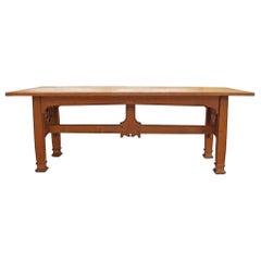 Gothic Revival Oak Table