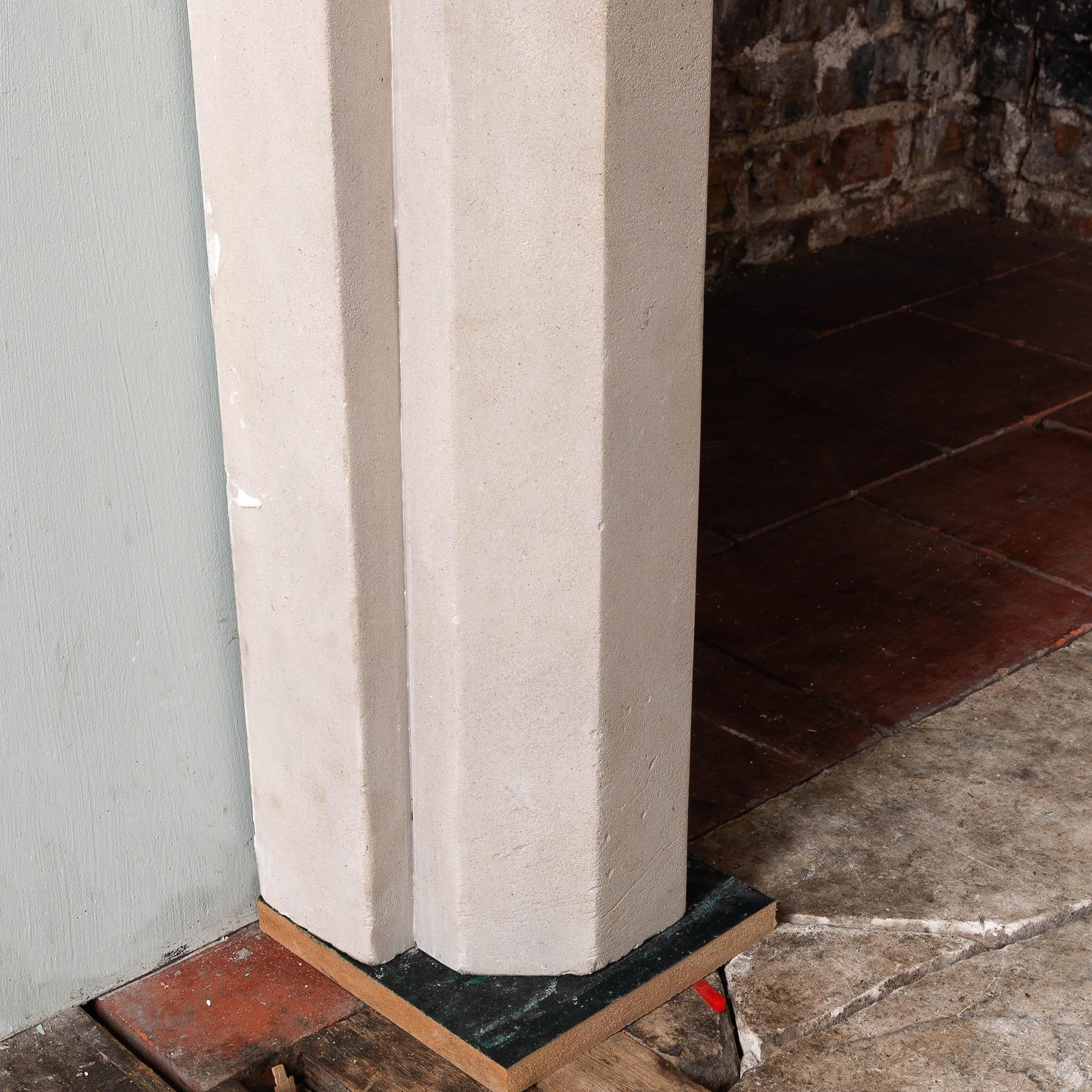 Gothic Revival Portland Stone Chimneypiece 2