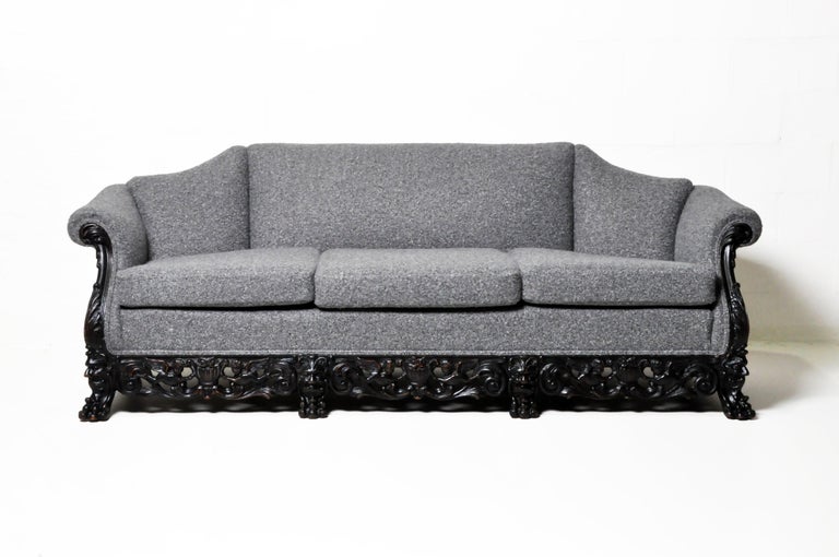 Gothic Revival Sofa For Sale at 1stDibs