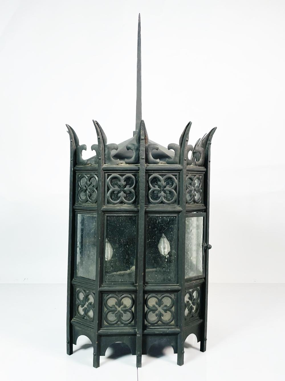 Gothic Revival Wrought Iron Sconce from the Sylvester Stallone Beverly Park Home 3